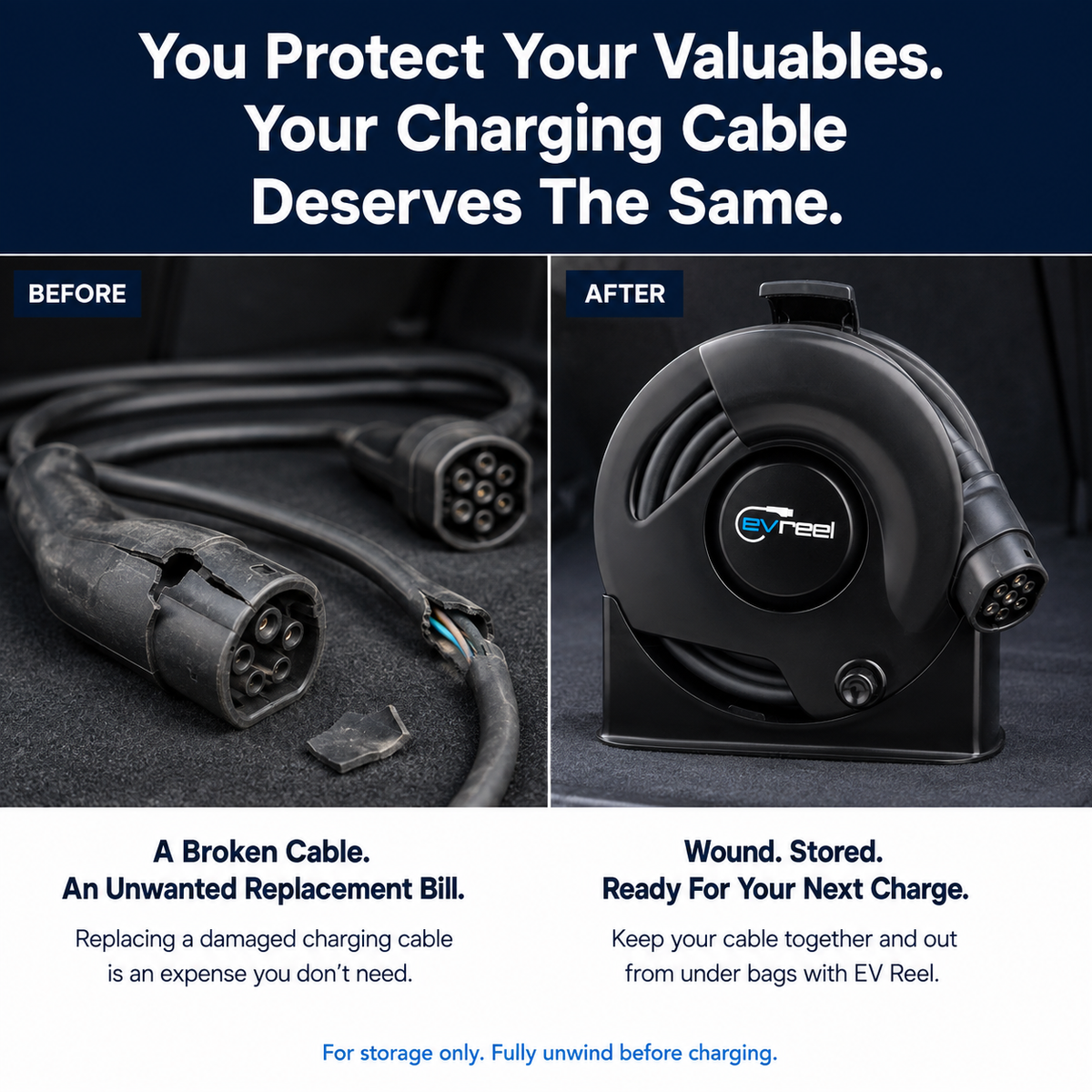 Protect Your Charging Cable. Avoid An Unwanted Replacement Bill.